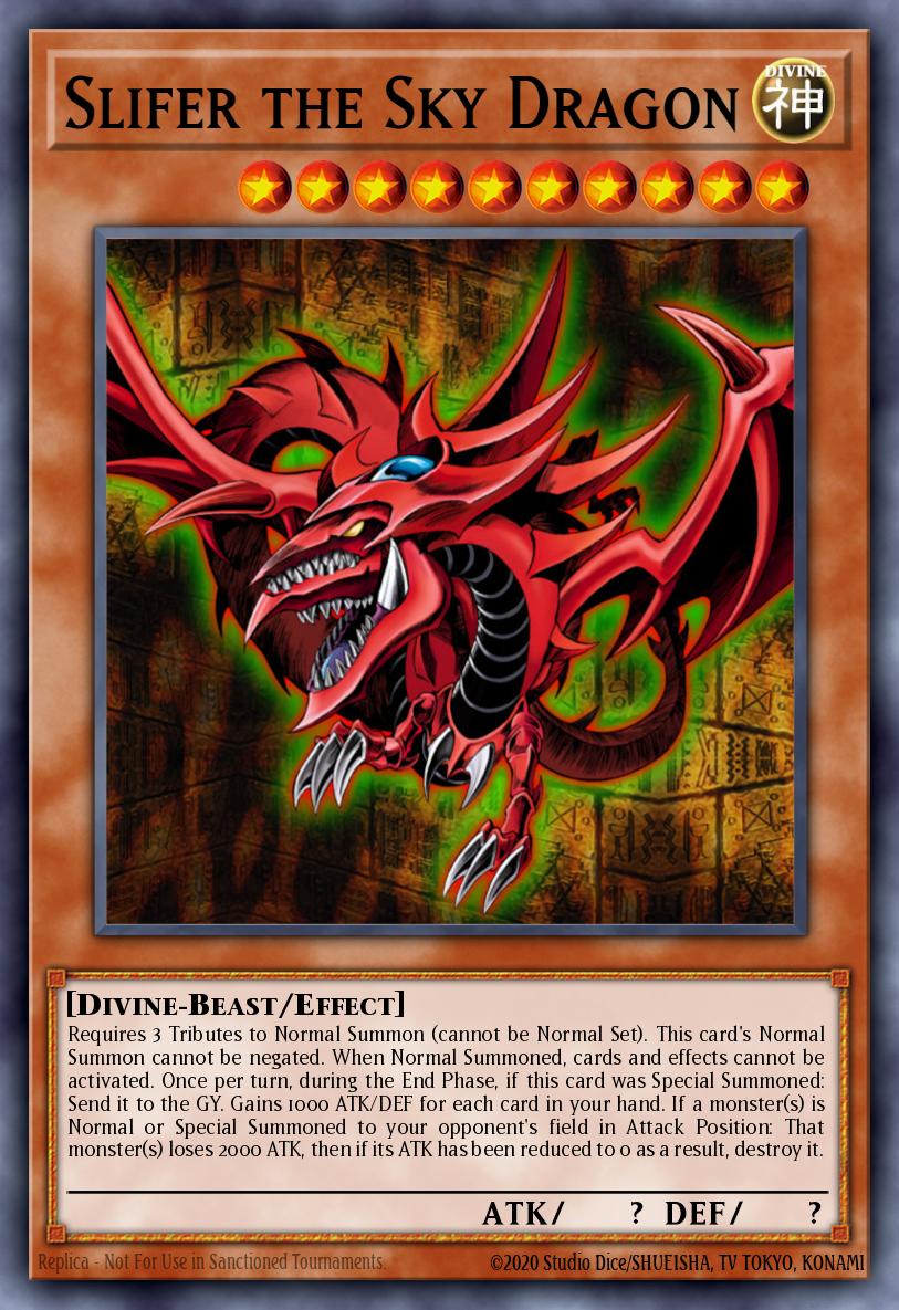 Slifer the Sky Dragon JUMP-EN061 Weekly Shonen Jump Alpha July 2012 membership promotional card Yu-Gi-Oh! card