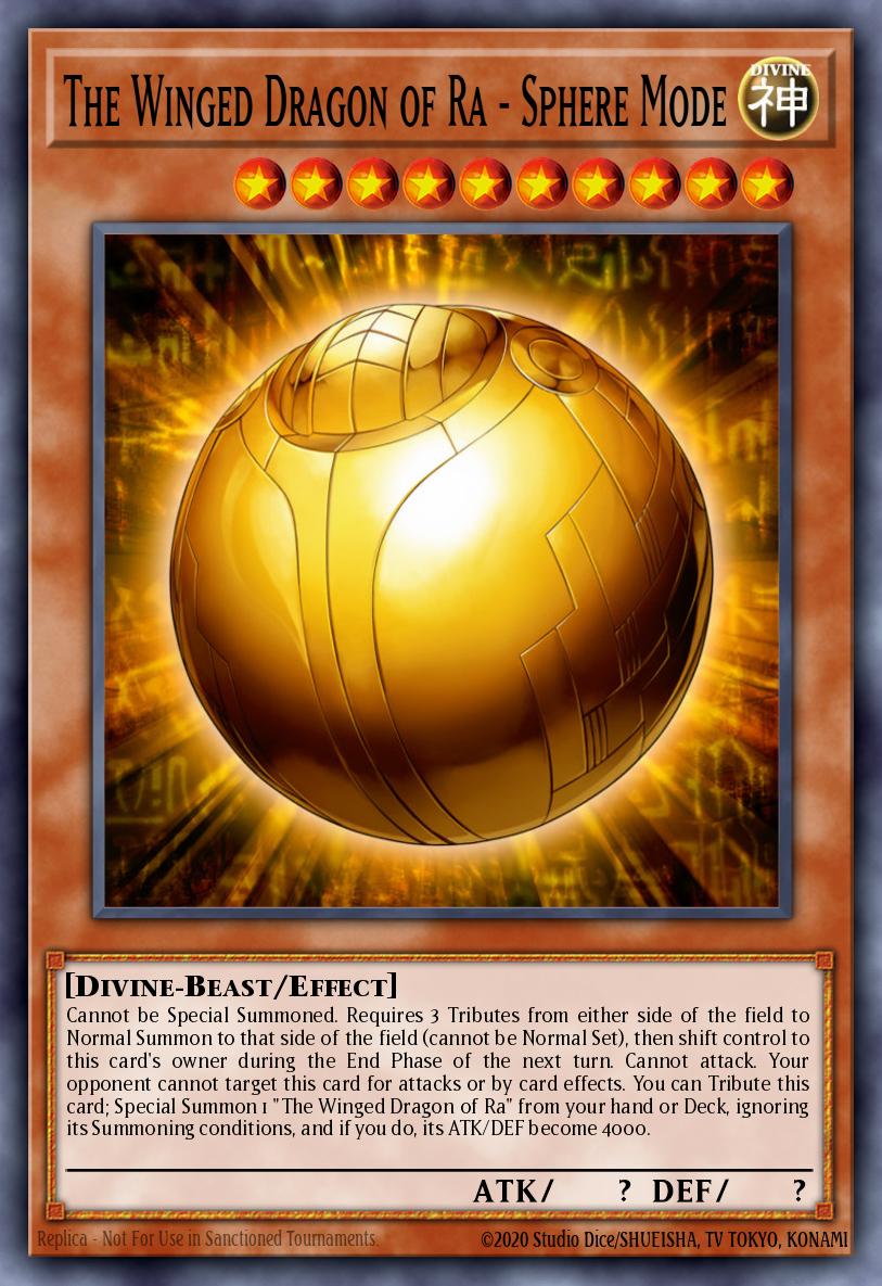 The Winged Dragon of Ra - Sphere Mode DUPO-EN045 Duel Power