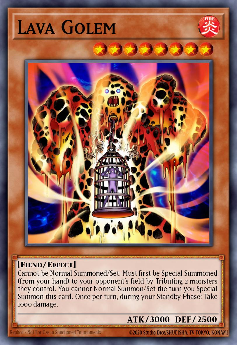 Lava Golem PGD-107 Pharaonic Guardian