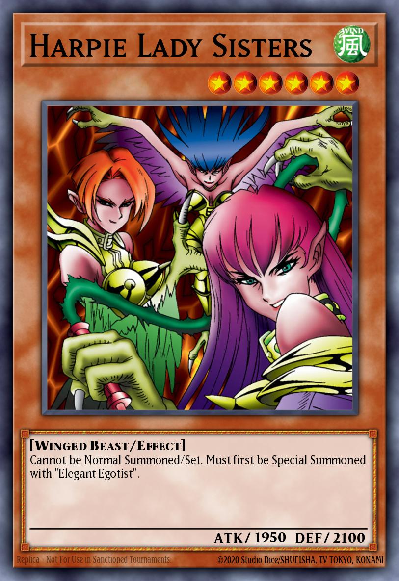 Harpie Lady Sisters RP01-EN026 Retro Pack Yu-Gi-Oh! card