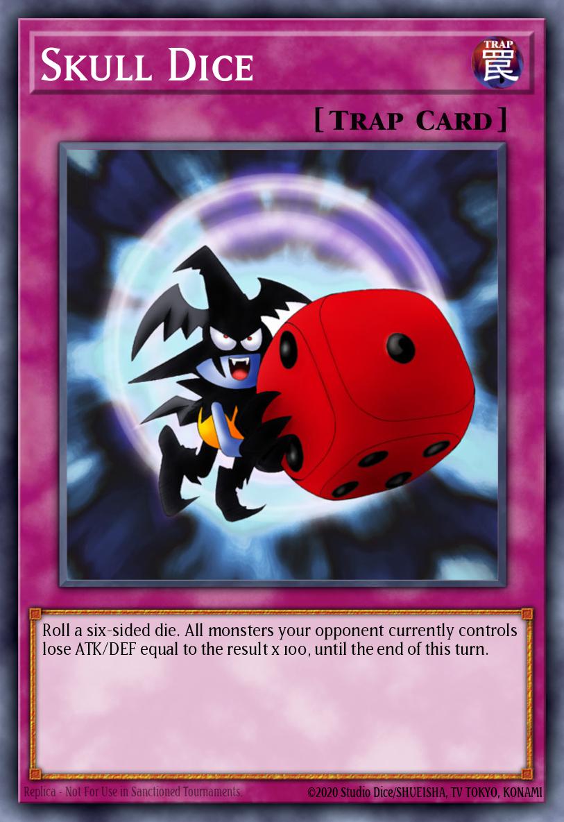 Skull Dice TSC-E003 Yu-Gi-Oh! The Sacred Cards promotional cards
