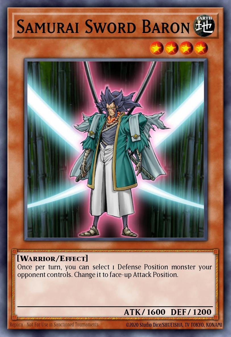 Samurai Sword Baron WC10-EN001 Yu-Gi-Oh! 5D's World Championship 2010: Reverse of Arcadia promotional cards Yu-Gi-Oh! card