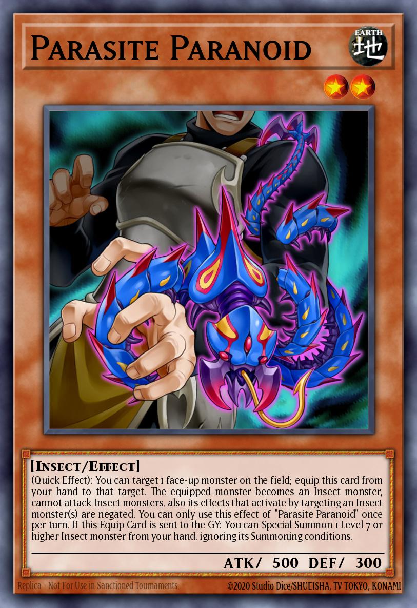 Parasite Paranoid SBTK-EN028 Speed Duel: Trials of the Kingdom Yu-Gi-Oh! card