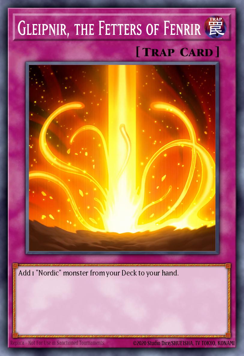Gleipnir, the Fetters of Fenrir BATT-EN011 Battle Pack Tournament Prize Cards Yu-Gi-Oh! card
