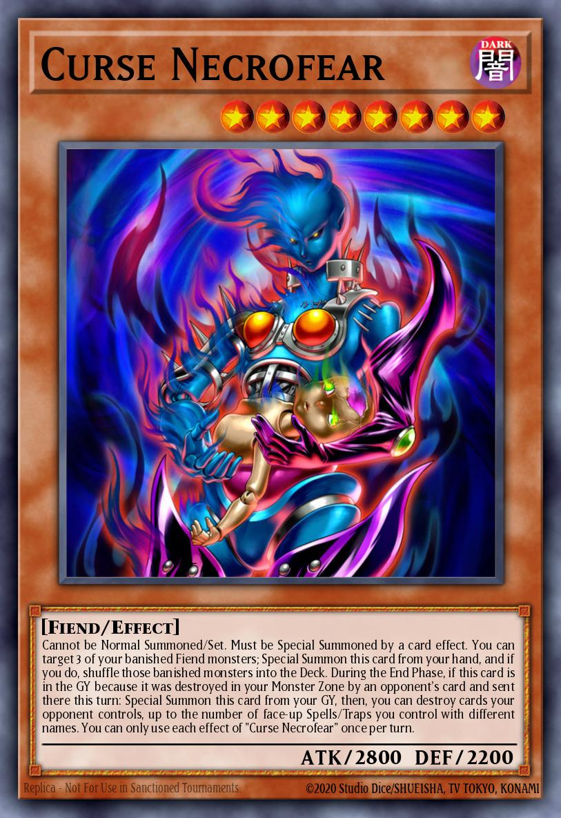 Curse Necrofear LED5-EN001 Legendary Duelists: Immortal Destiny