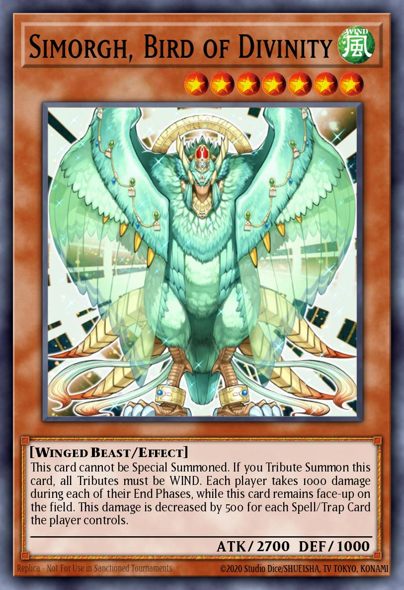 Simorgh, Bird of Divinity WCPP-EN016 World Championship 2010 Card Pack