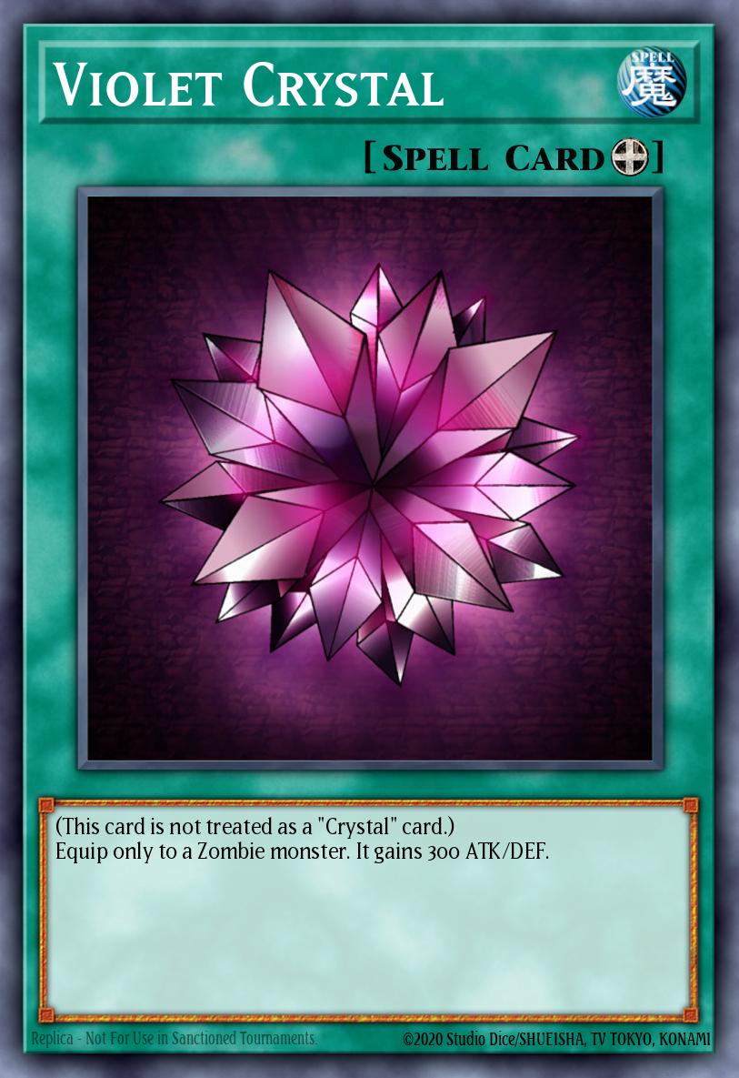 Violet Crystal LOB-EN042 Legend of Blue Eyes White Dragon