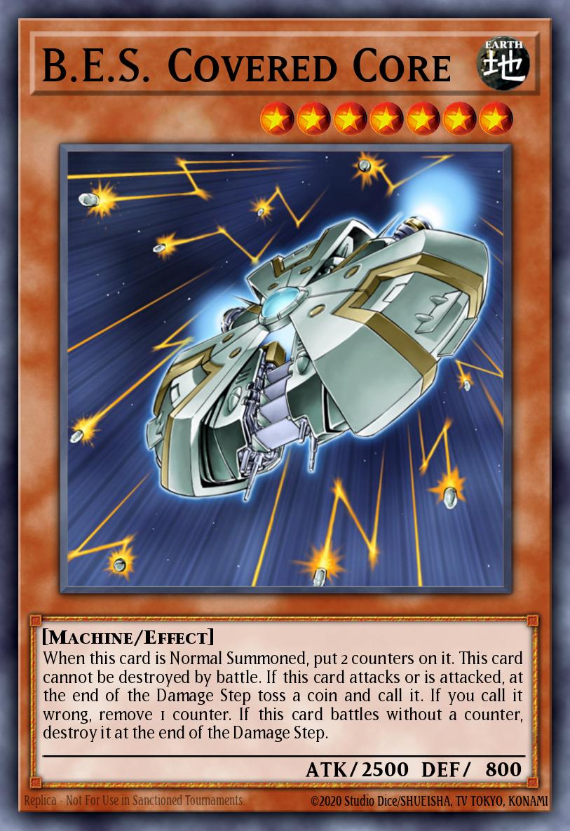 B.E.S. Covered Core DR04-EN133 Dark Revelation Volume 4 Yu-Gi-Oh! card