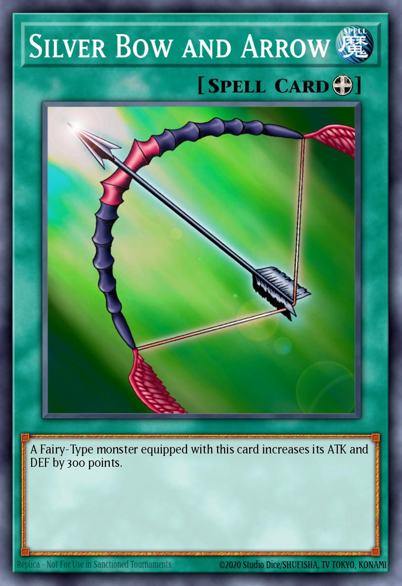 Silver Bow and Arrow LOB-E071 Legend of Blue Eyes White Dragon Yu-Gi-Oh! card