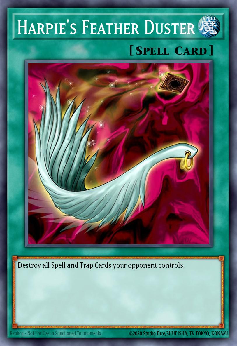 Harpie's Feather Duster SDD-003 Yu-Gi-Oh! Worldwide Edition: Stairway to the Destined Duel promotional cards