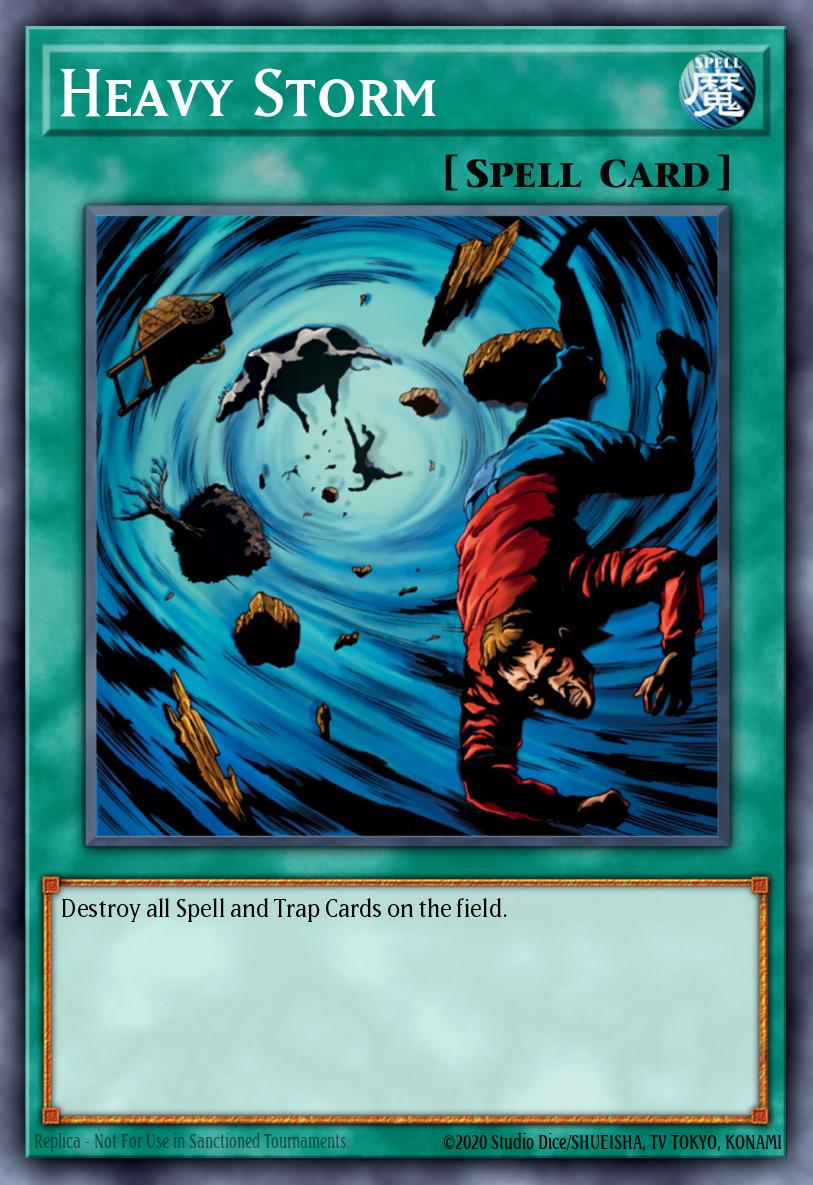 Heavy Storm MRD-E142 Metal Raiders Yu-Gi-Oh! card