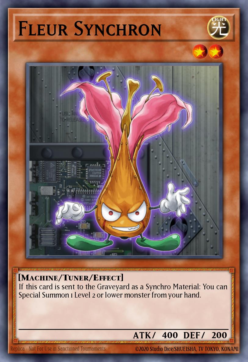 Fleur Synchron TF05-EN001 Yu-Gi-Oh! 5D's Tag Force 5 promotional cards