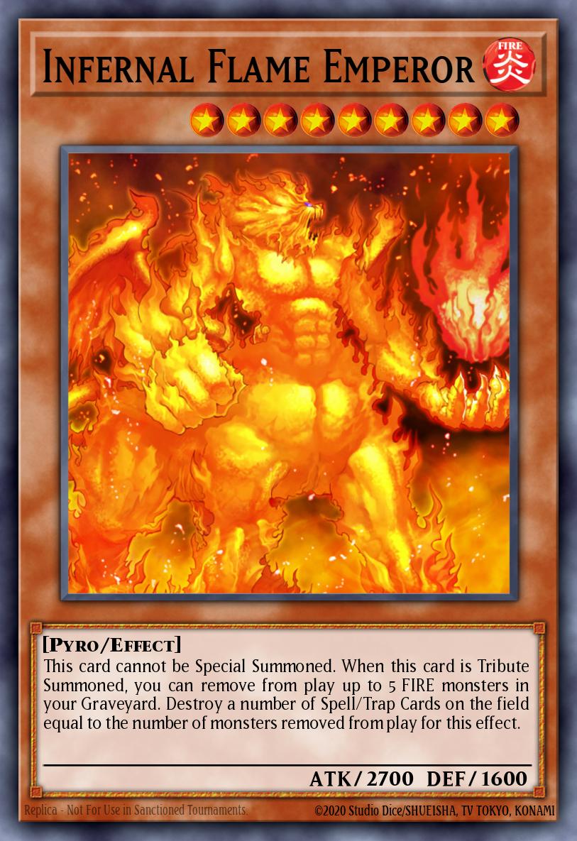 Infernal Flame Emperor WCPP-EN011 World Championship 2010 Card Pack