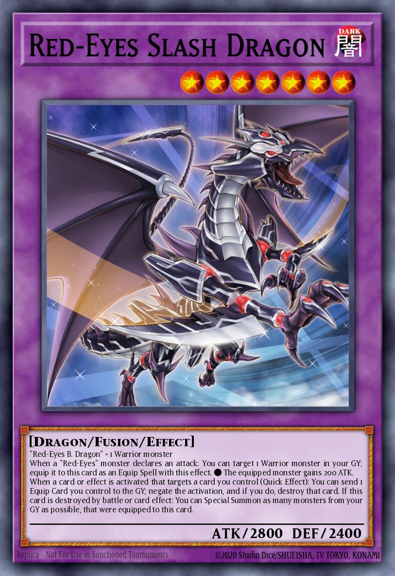 Red-Eyes Slash Dragon LEDU-EN003 Legendary Duelists