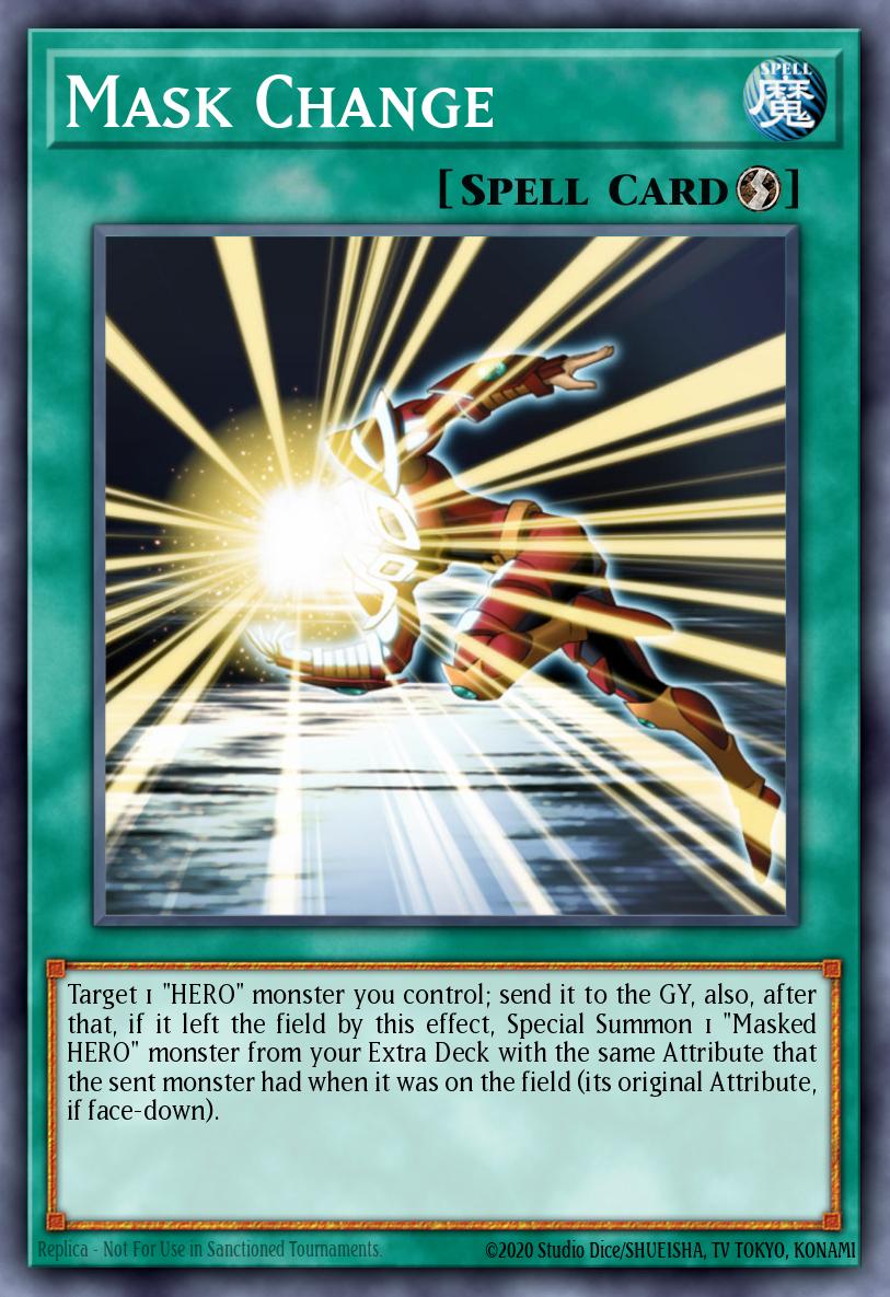Mask Change DL14-EN016 Duelist League 14 participation cards
