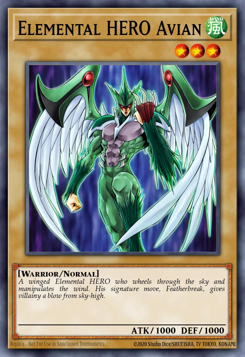 Elemental HERO Avian LCGX-EN002 Legendary Collection 2: The Duel Academy Years Mega Pack