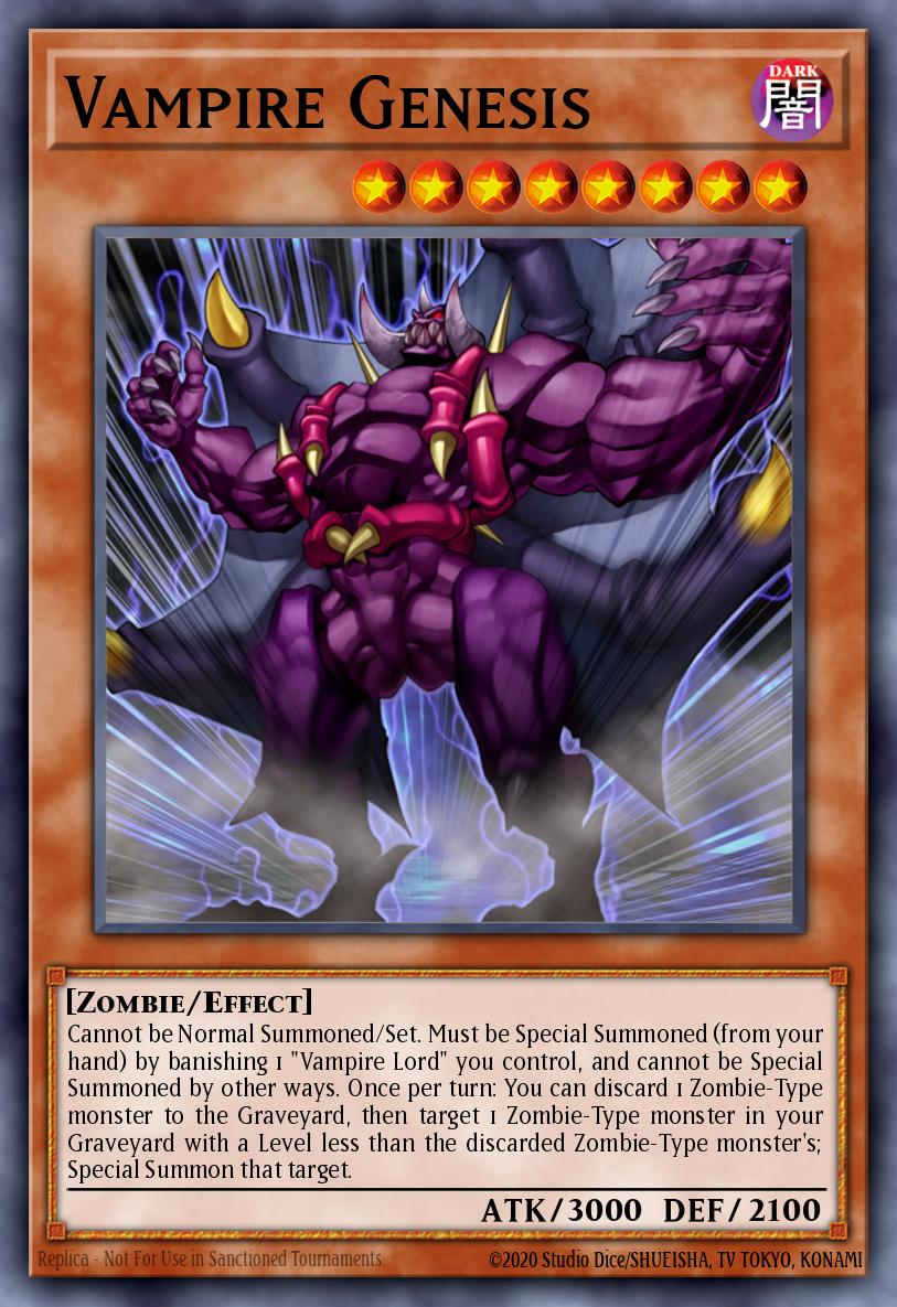 Vampire Genesis WCPP-EN010 World Championship 2010 Card Pack Yu-Gi-Oh! card