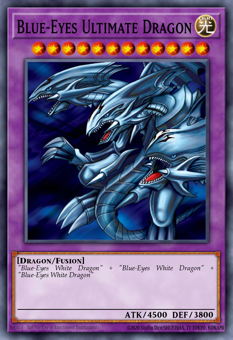 Blue-Eyes Ultimate Dragon BATT-EN001 Battle Pack Tournament Prize Cards