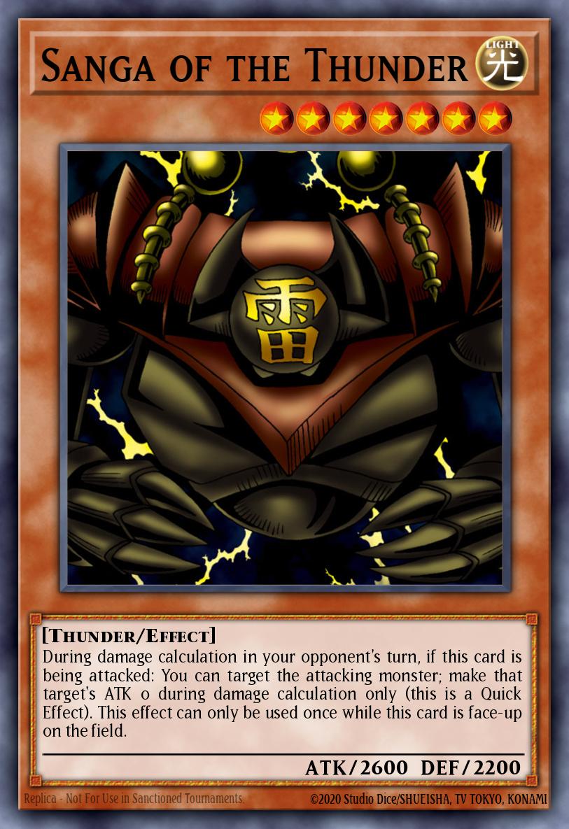 Sanga of the Thunder RP01-EN030 Retro Pack Yu-Gi-Oh! card