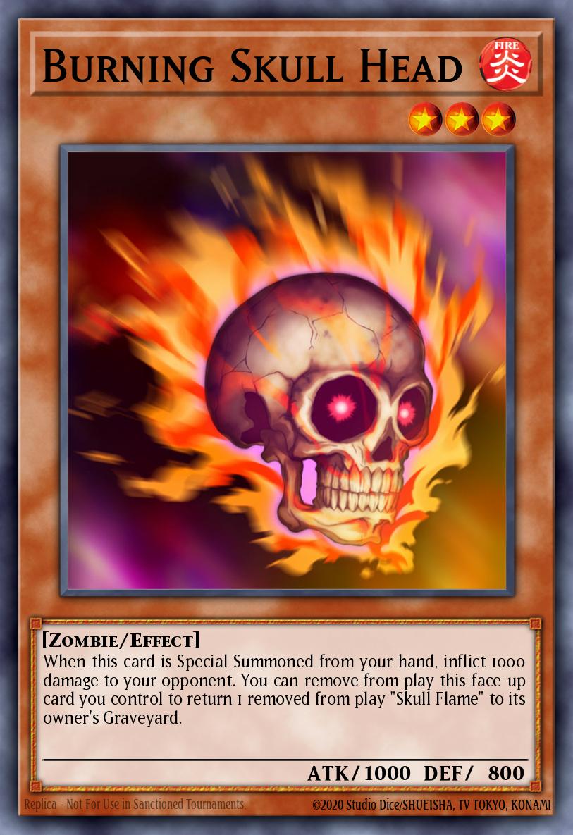 Burning Skull Head WB01-EN003 Yu-Gi-Oh! 5D's Wheelie Breakers Promotional Cards