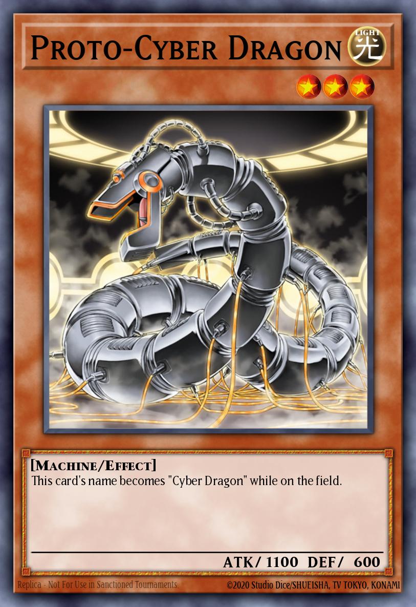 Proto-Cyber Dragon DR04-EN130 Dark Revelation Volume 4