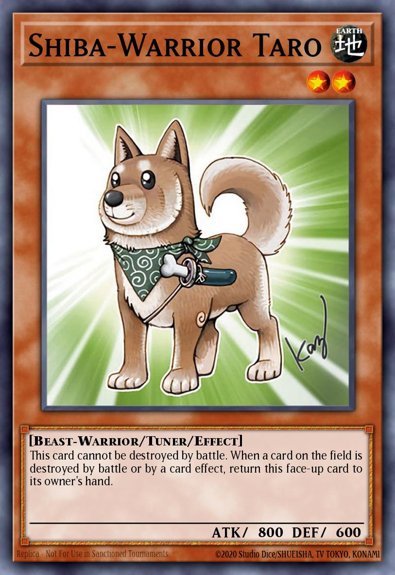 Shiba-Warrior Taro YAP1-EN008 Anniversary Pack
