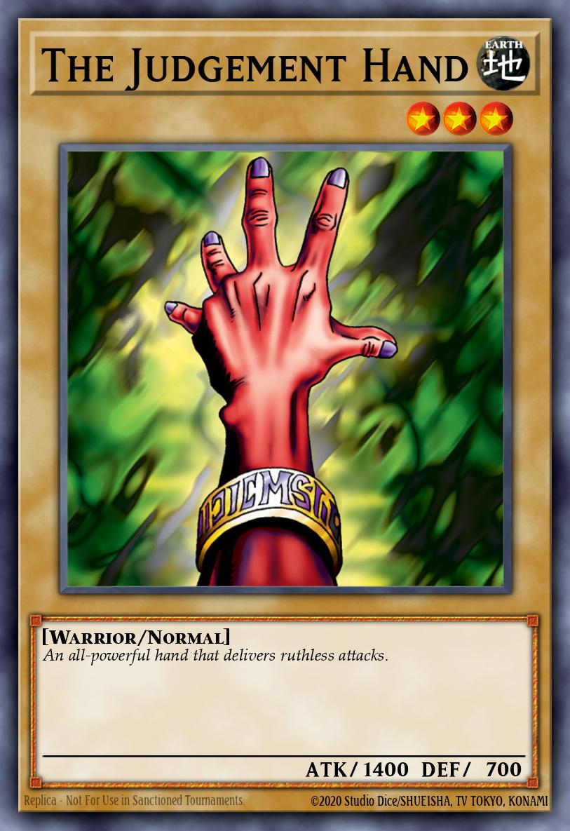 The Judgement Hand TP1-E026 Tournament Pack: 1st Season Yu-Gi-Oh! card