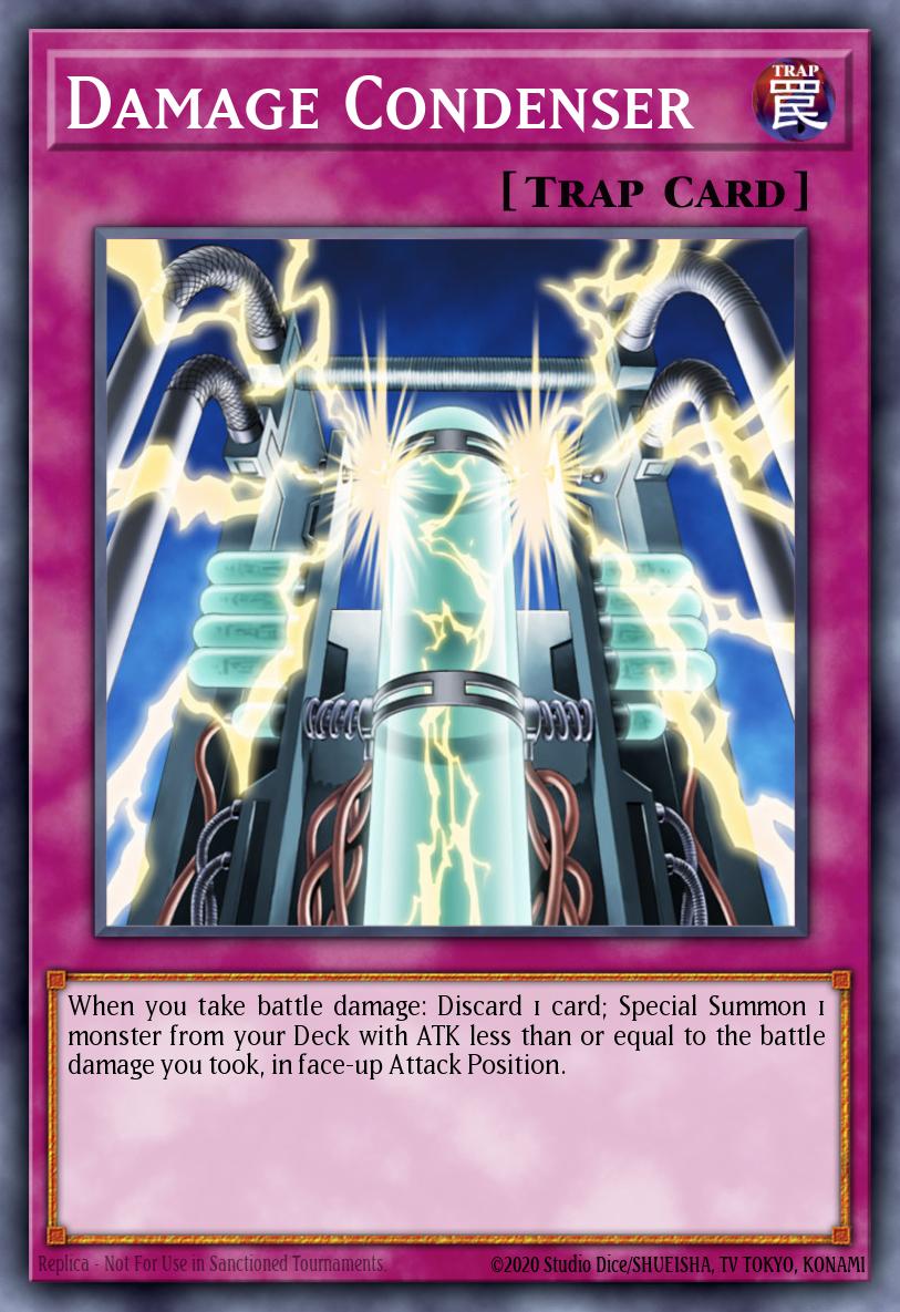 Damage Condenser DR04-EN172 Dark Revelation Volume 4 Yu-Gi-Oh! card