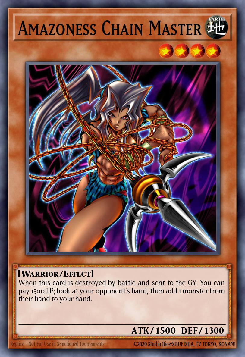 Amazoness Chain Master RP01-EN097 Retro Pack