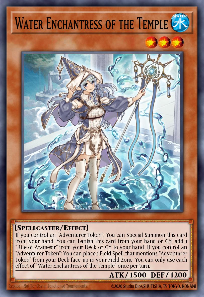 Water Enchantress of the Temple GRCR-EN026 The Grand Creators