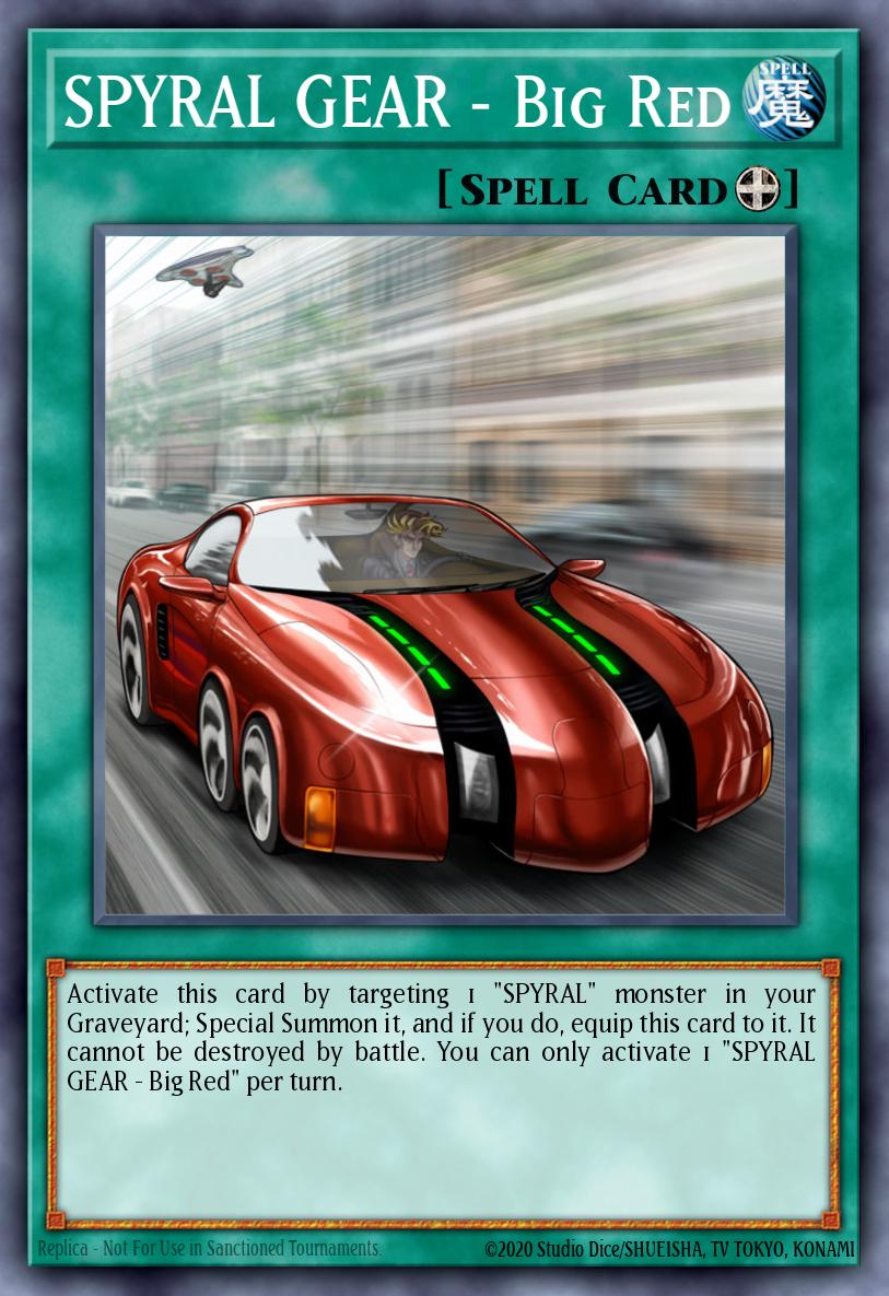 SPYRAL GEAR - Big Red TDIL-ENSE4 The Dark Illusion: Special Edition