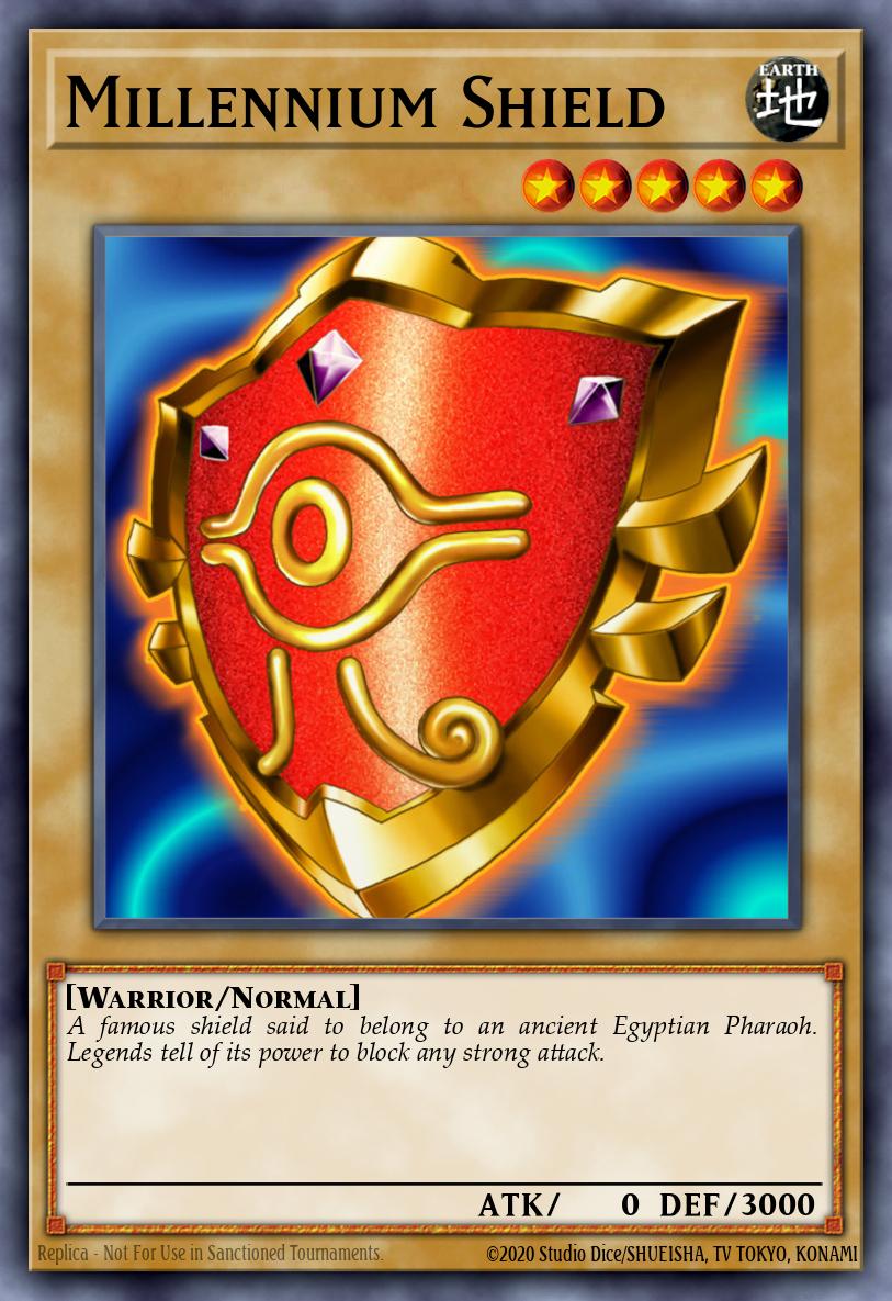 Millennium Shield MP1-001 McDonald's Promotional Cards Yu-Gi-Oh! card