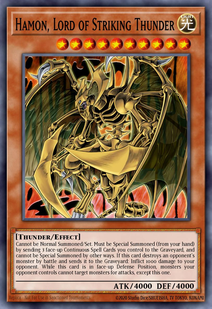 Hamon, Lord of Striking Thunder DR04-EN122 Dark Revelation Volume 4