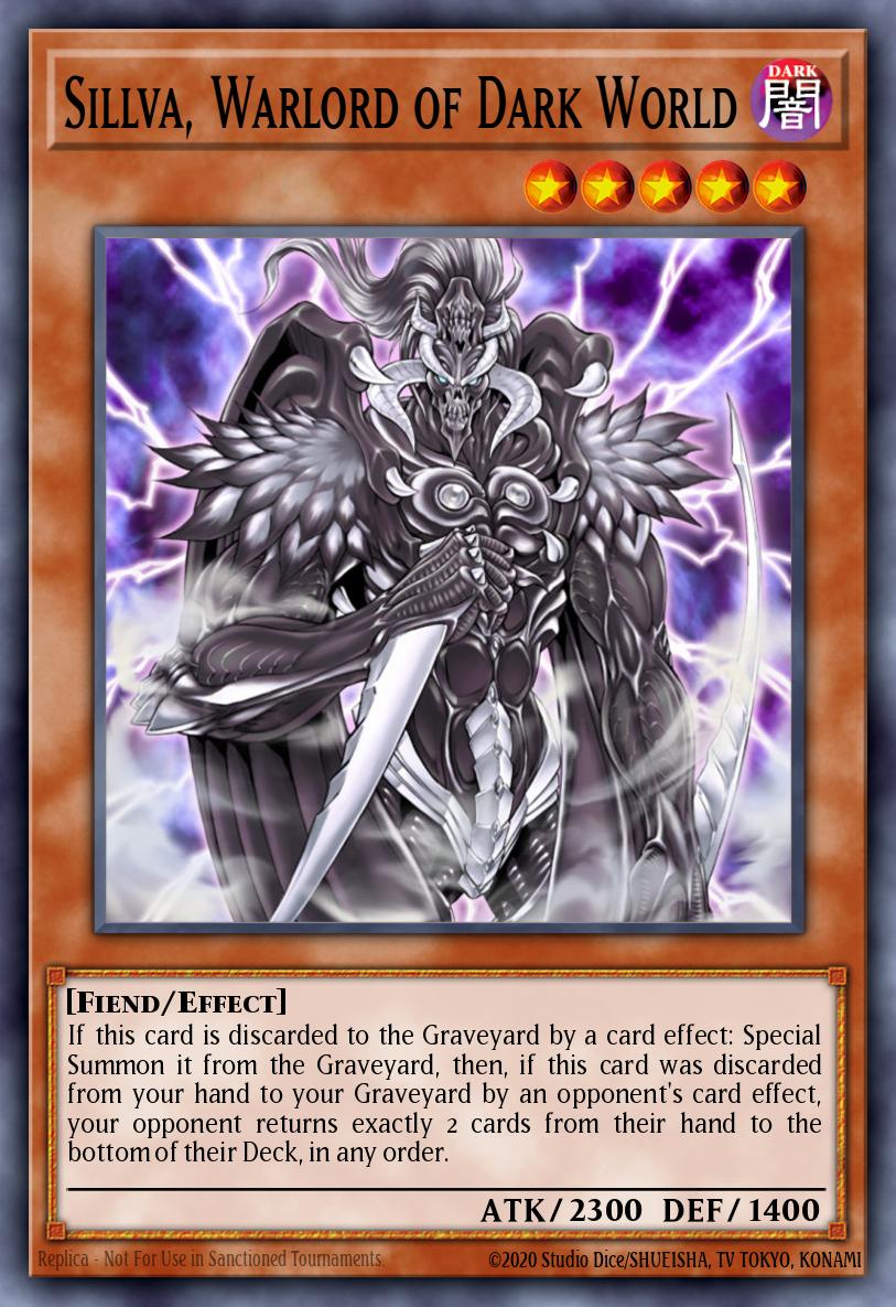 Sillva, Warlord of Dark World DR04-EN083 Dark Revelation Volume 4