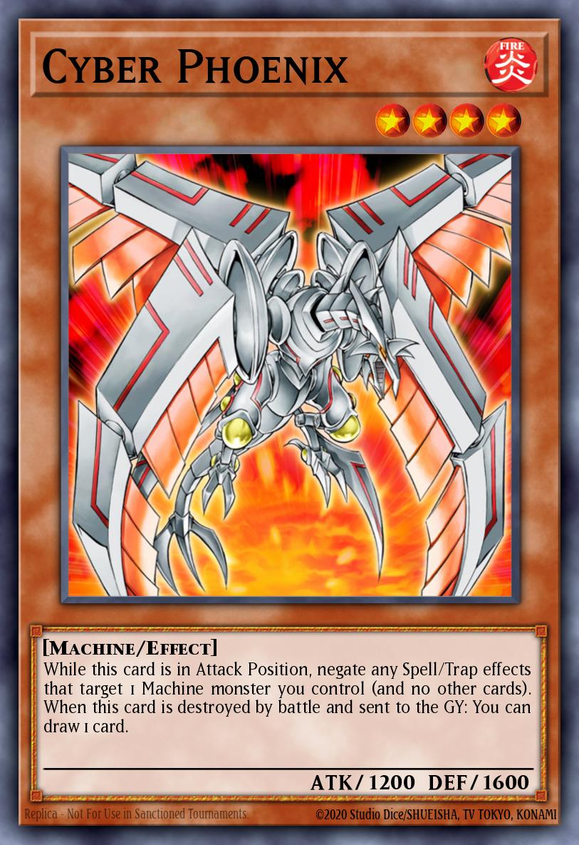 Cyber Phoenix DR04-EN189 Dark Revelation Volume 4 Yu-Gi-Oh! card