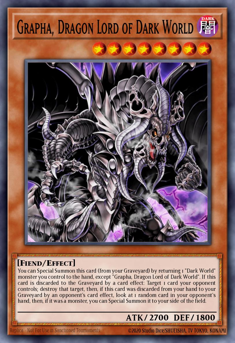 Grapha, Dragon Lord of Dark World DL18-EN006 Duelist League 18 participation cards