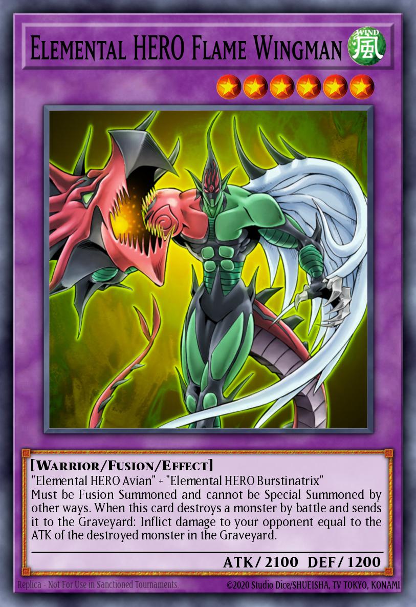 Elemental HERO Flame Wingman LCGX-EN045 Legendary Collection 2: The Duel Academy Years Mega Pack
