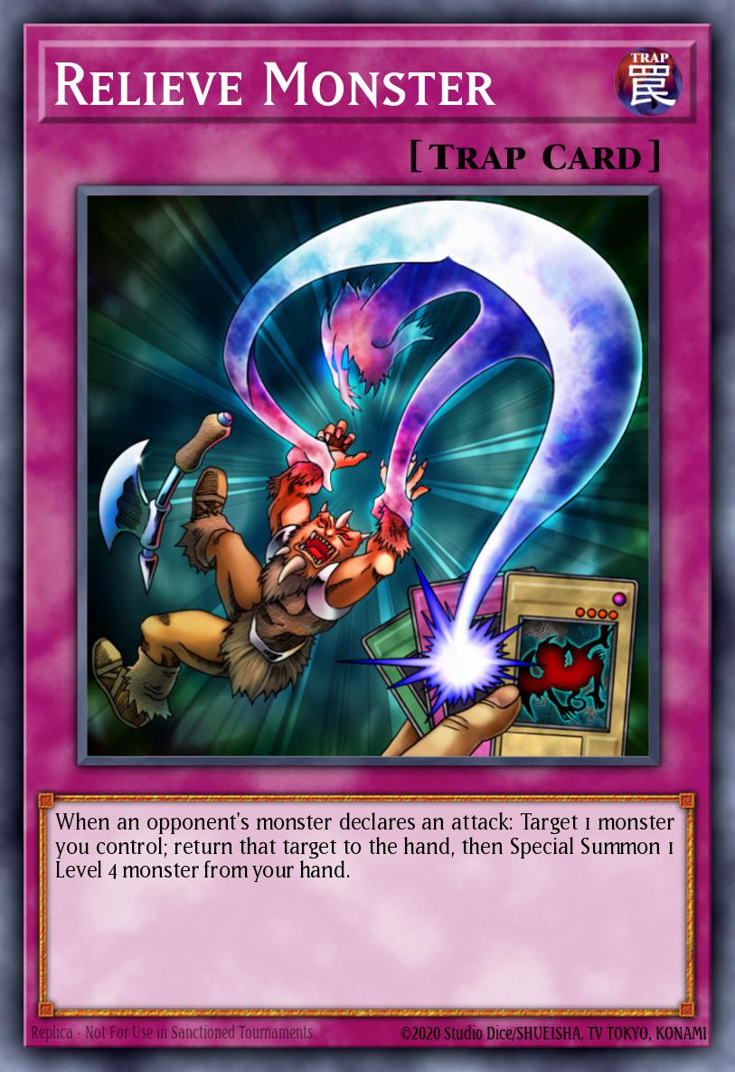 Relieve Monster RP01-EN093 Retro Pack Yu-Gi-Oh! card