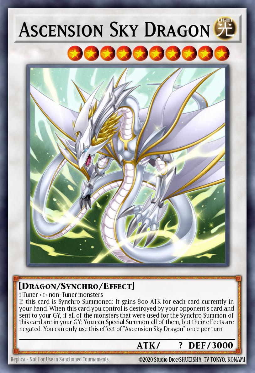 Ascension Sky Dragon YCSW-EN007 Yu-Gi-Oh! Championship Series 2014 Prize Card
