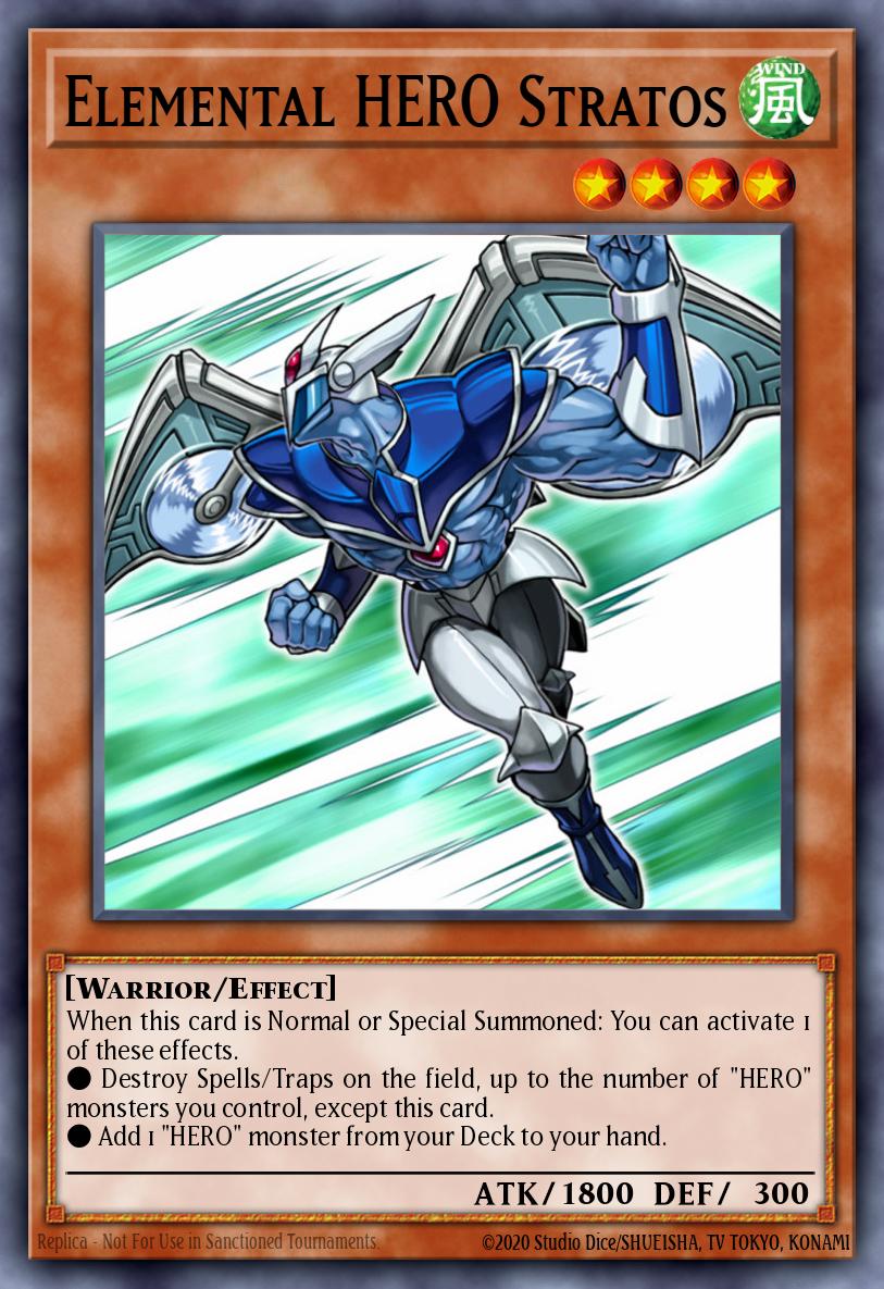 Elemental HERO Stratos OP09-EN001 OTS Tournament Pack 9