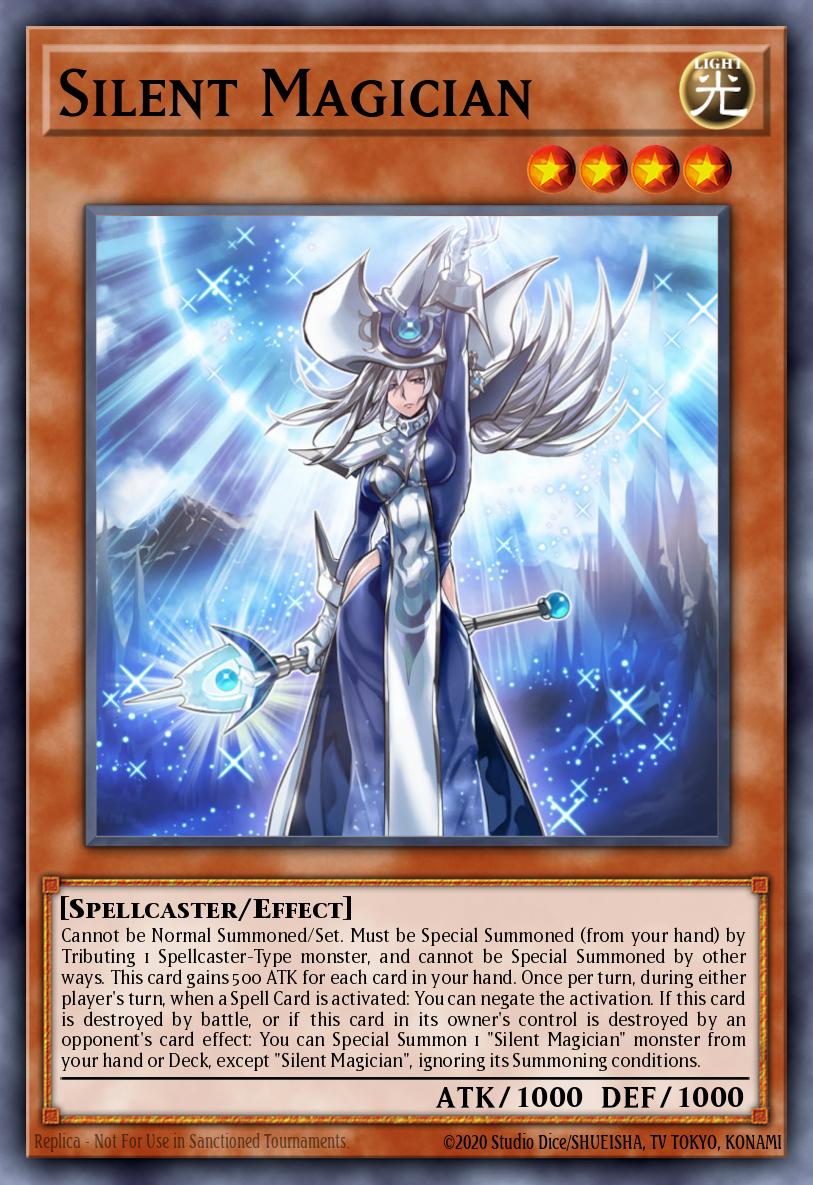 Silent Magician DPRP-EN002 Duelist Pack: Rivals of the Pharaoh Yu-Gi-Oh! card