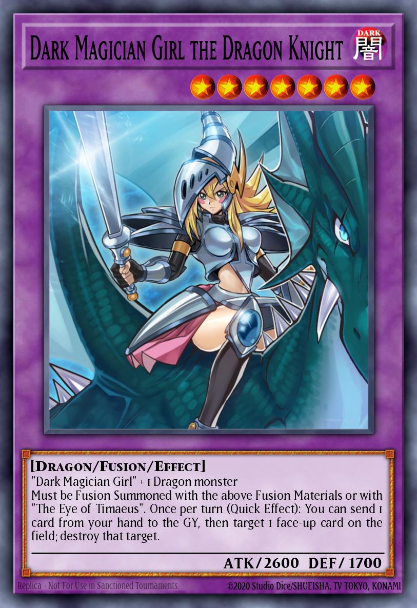 Dark Magician Girl the Dragon Knight DRLG-EN004 Dragons of Legend