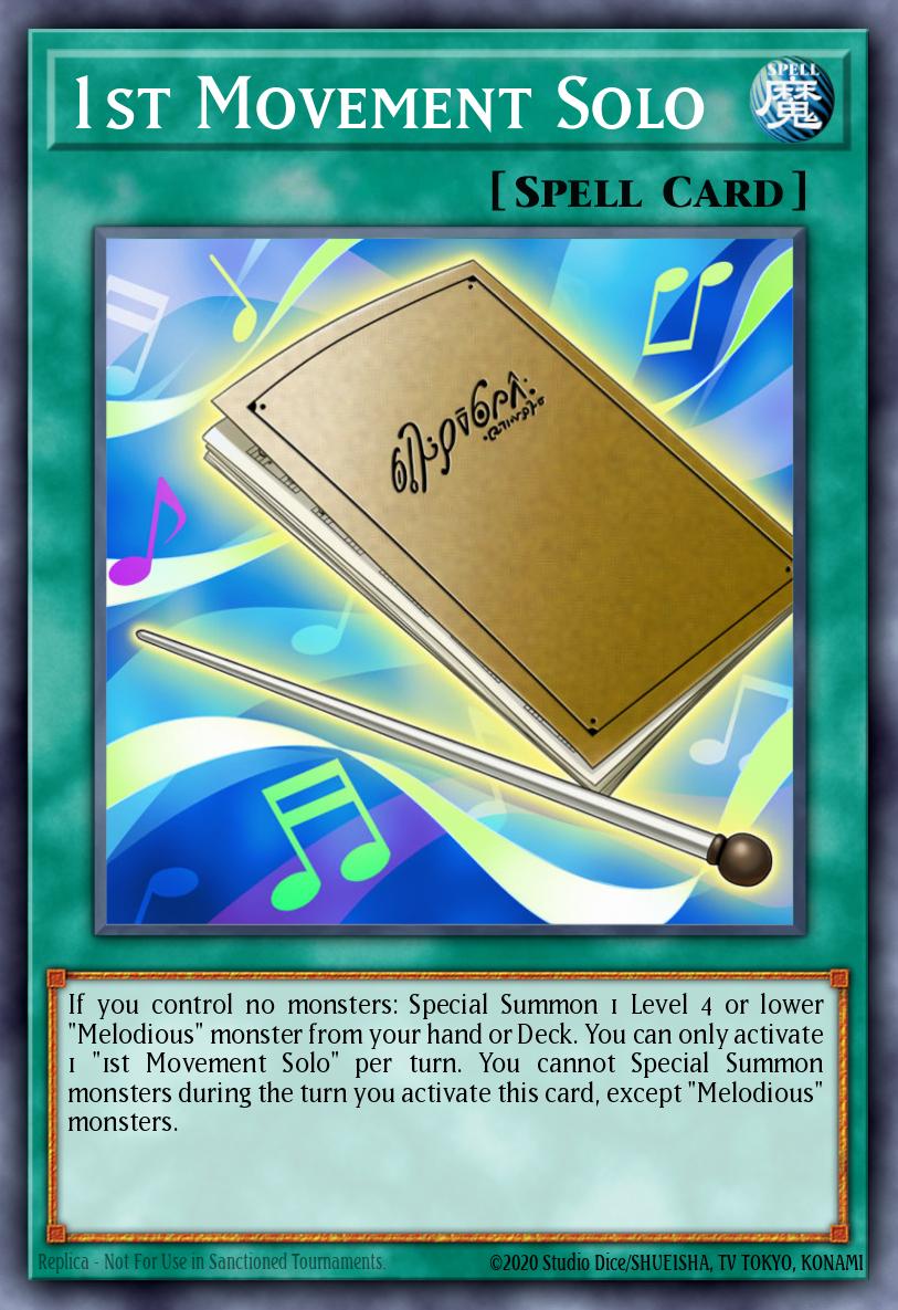 1st Movement Solo NECH-ENS10 The New Challengers: Super Edition Yu-Gi-Oh! card