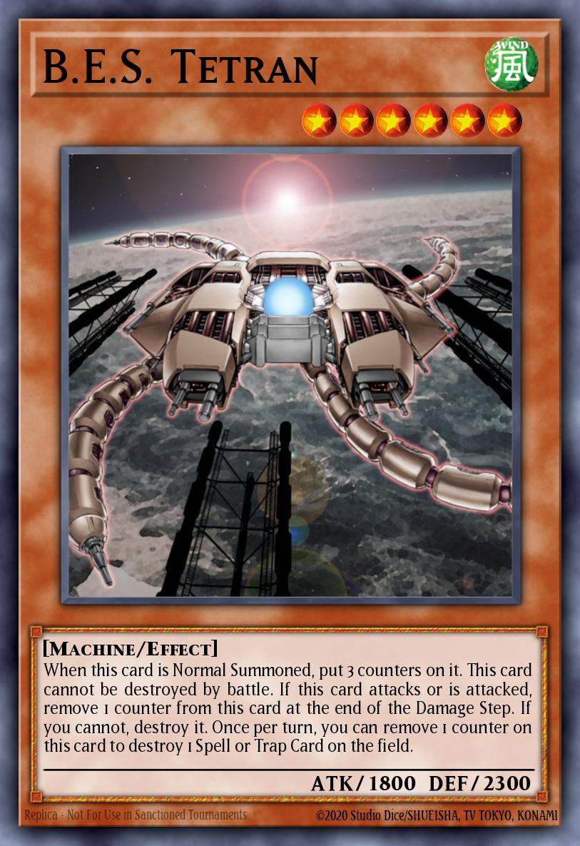 B.E.S. Tetran DR04-EN077 Dark Revelation Volume 4 Yu-Gi-Oh! card
