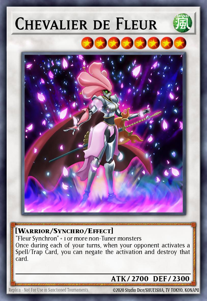 Chevalier de Fleur TF05-EN002 Yu-Gi-Oh! 5D's Tag Force 5 promotional cards Yu-Gi-Oh! card