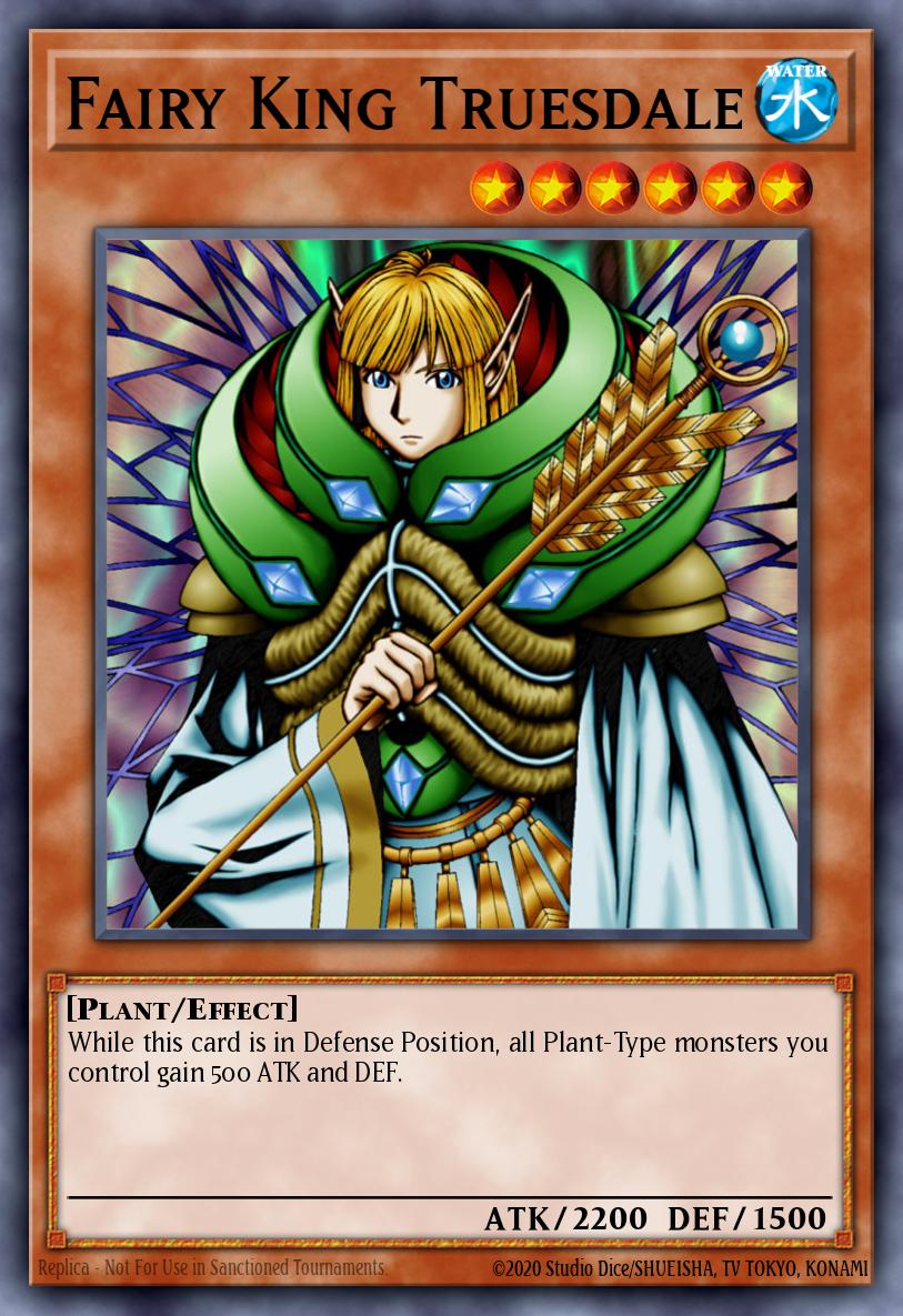 Fairy King Truesdale TFK-EN001 Yu-Gi-Oh! The Falsebound Kingdom promotional cards