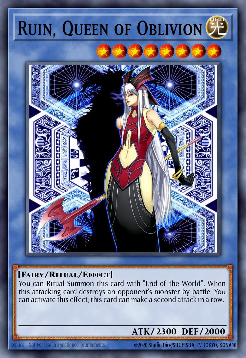 Ruin, Queen of Oblivion DR04-EN154 Dark Revelation Volume 4 Yu-Gi-Oh! card