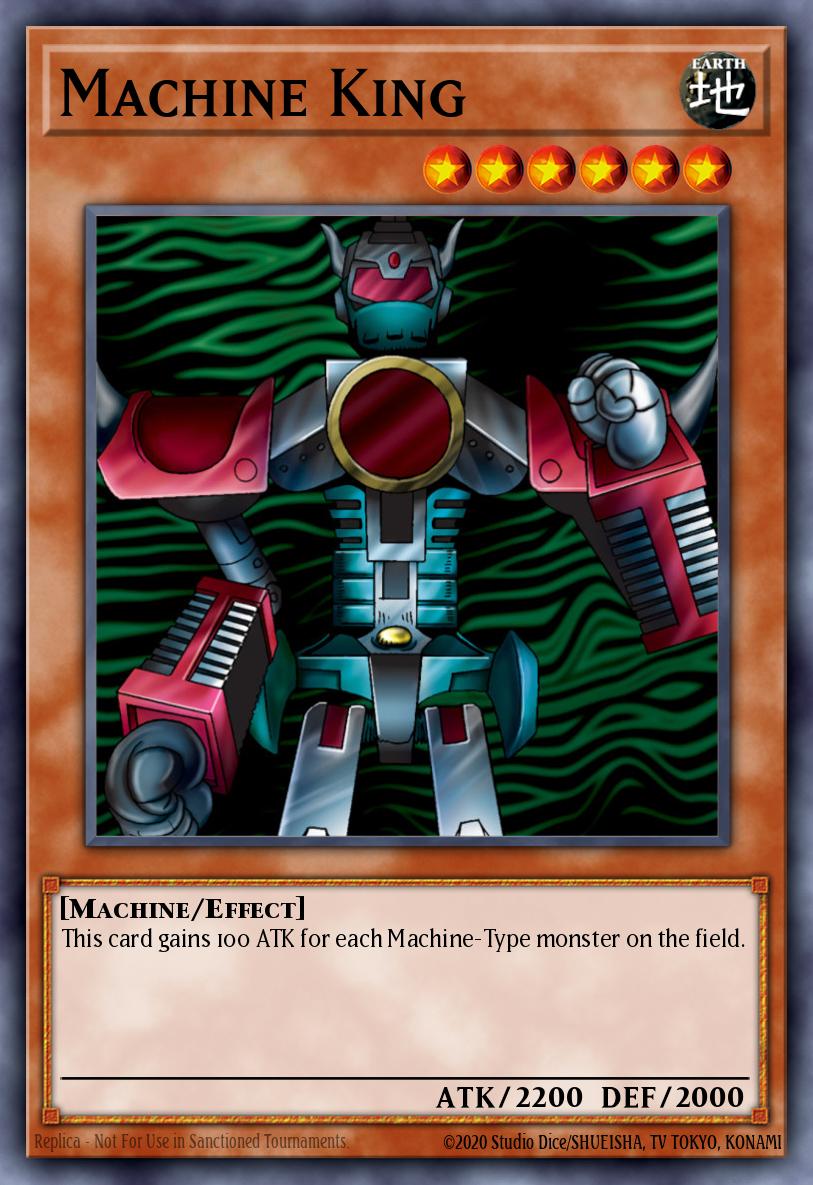 Machine King EM1-EN001 Yu-Gi-Oh! Trading Card Game Tour 2004 promotional card