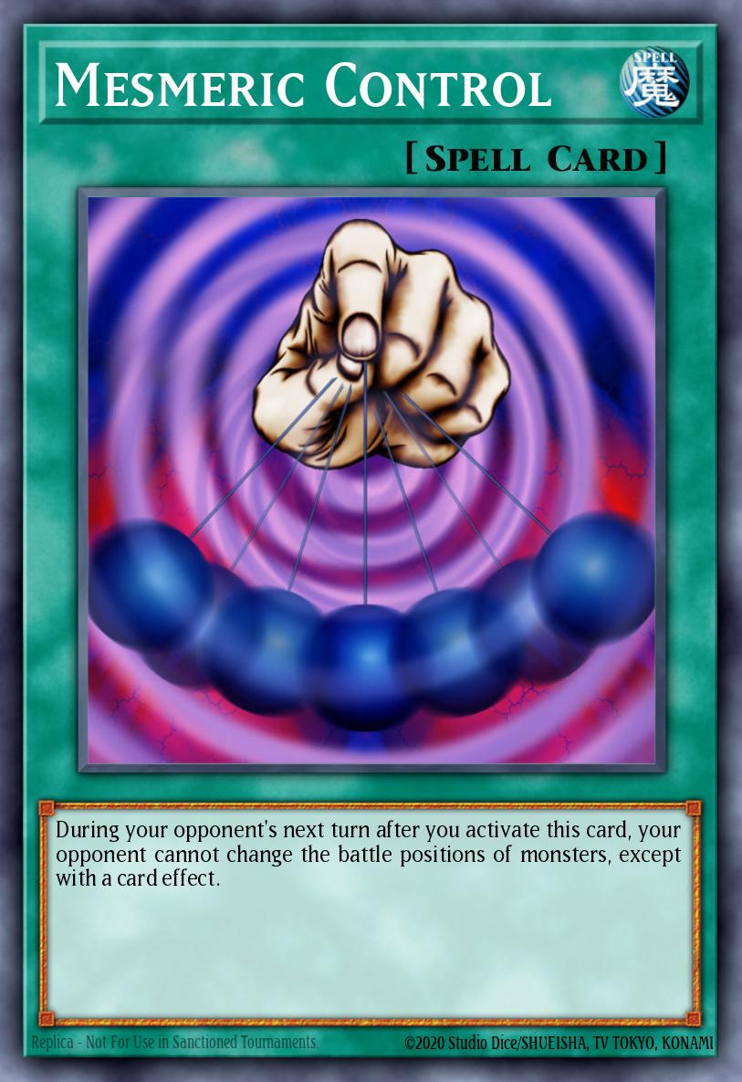 Mesmeric Control DOD-EN001 Yu-Gi-Oh! The Dawn of Destiny promotional cards Yu-Gi-Oh! card