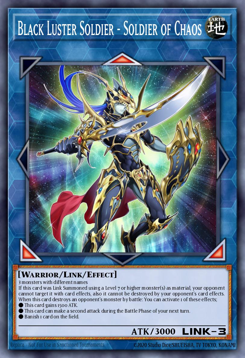 Black Luster Soldier - Soldier of Chaos BLHR-EN046 Battles of Legend: Hero's Revenge Yu-Gi-Oh! card